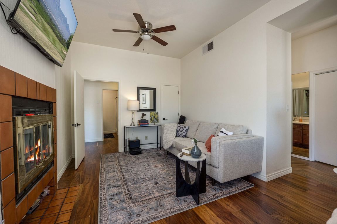 Bedroom sitting area