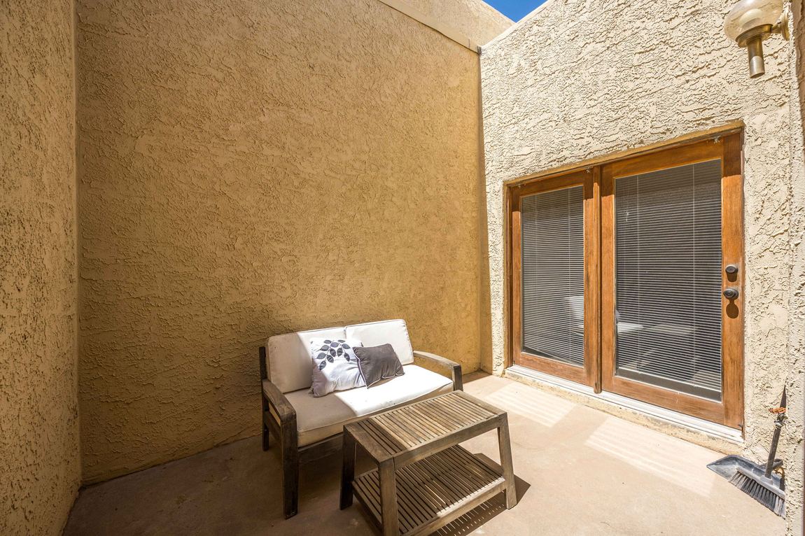 Interior courtyard