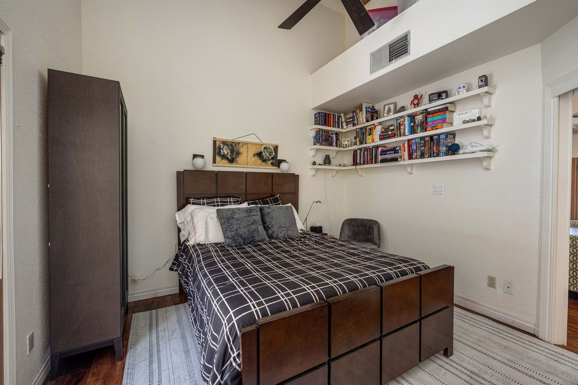 Bedroom or library