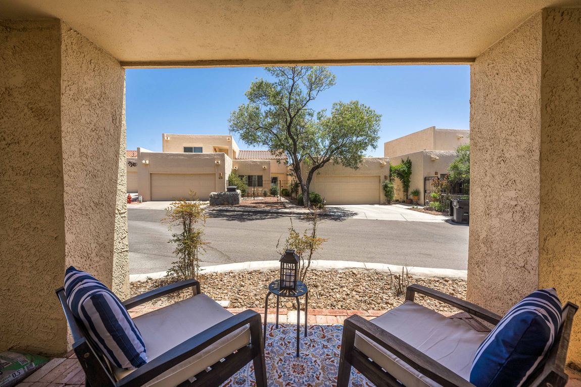 Front courtyard