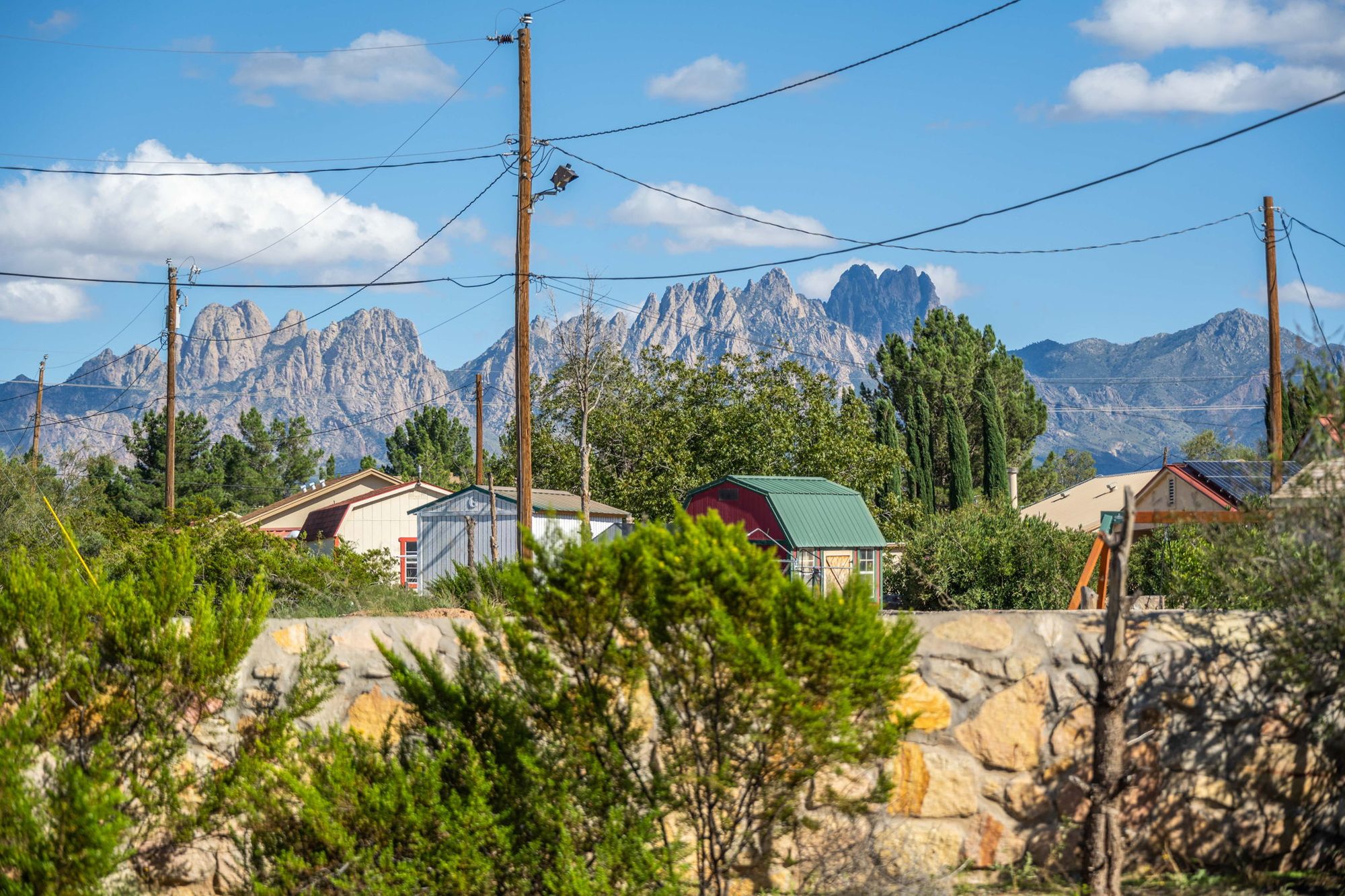 Organ Mountains view