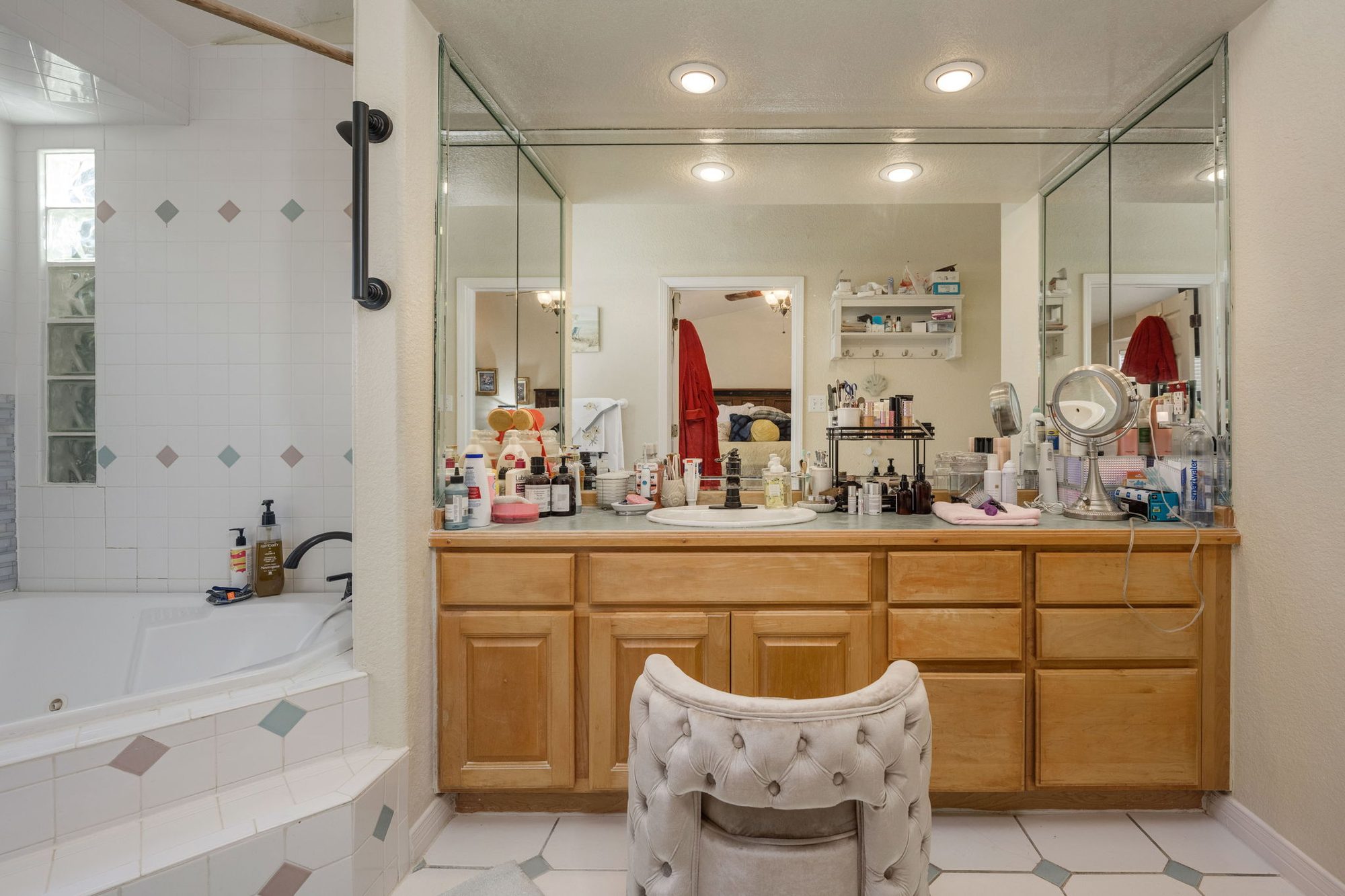 Primary bath vanity
