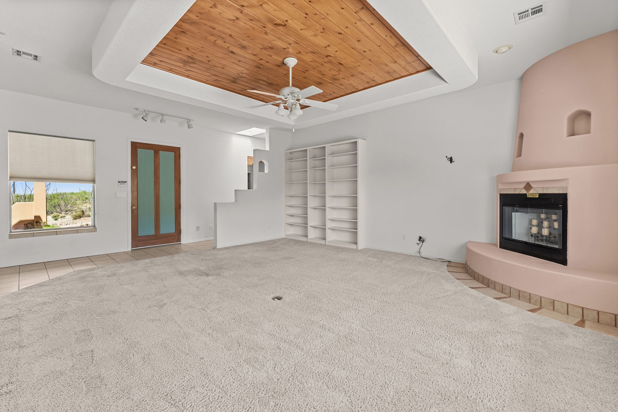Living room and entry